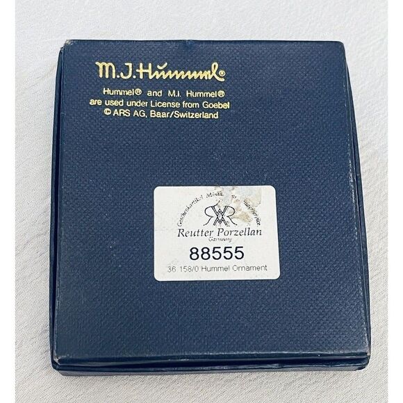 Ornament Christmas Hummel Guiding Angel Porcelain 88555 Reuter Porzellan Goebel - Picture 5 of 7